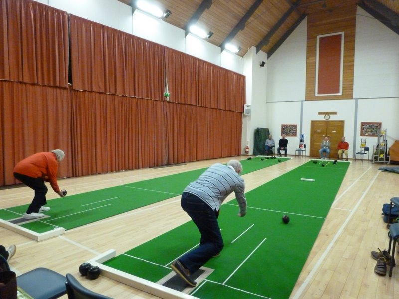 short mat bowls at village hall